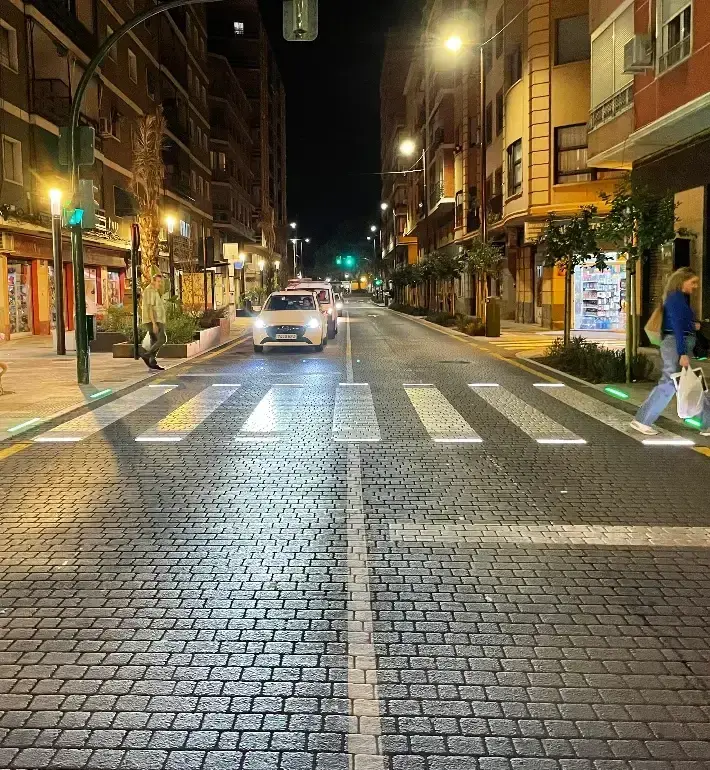 Paso de peatones en Murcia Paso de peatones en Murcia
