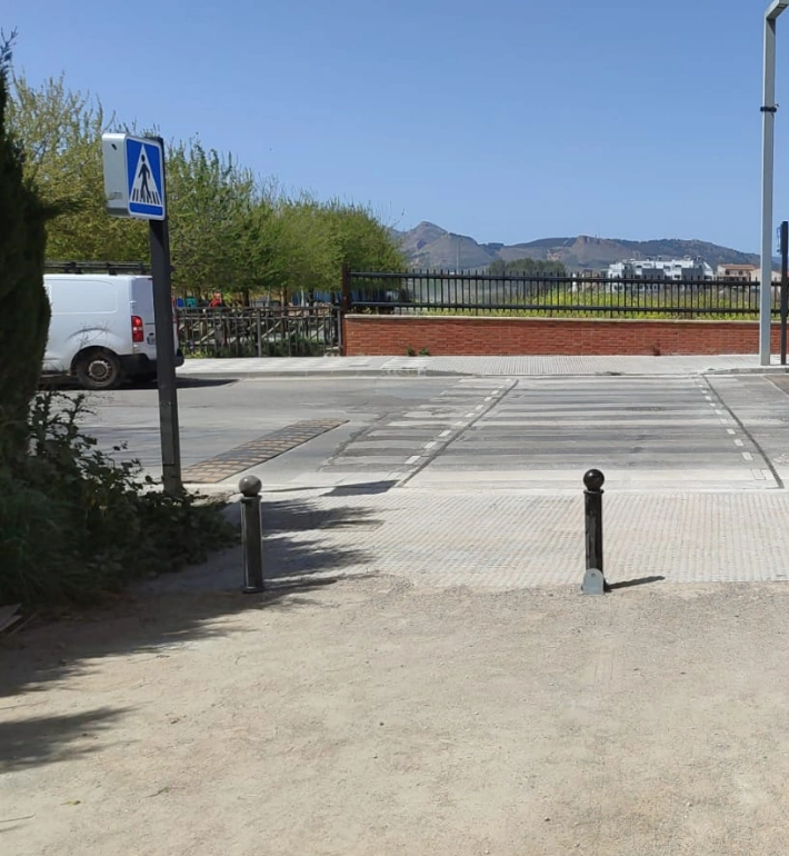 Foto paso peatones maracena