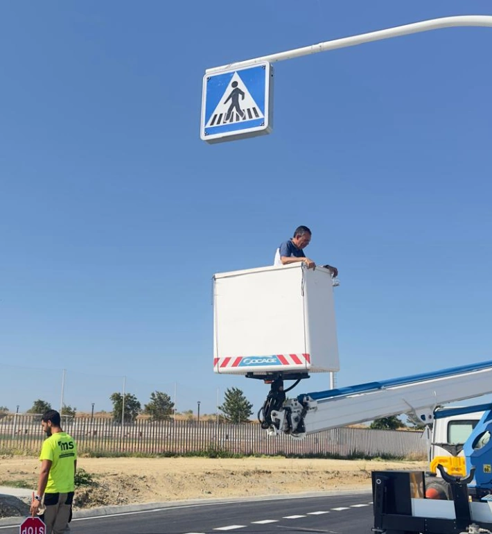 Foto señal luminosa  Cartaya